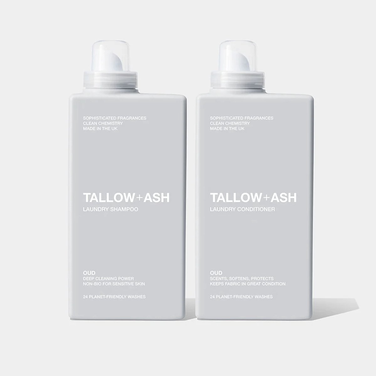 Tallow+Ash OUD wasmiddel en wasverzachter-luxe wasmiddel met geur