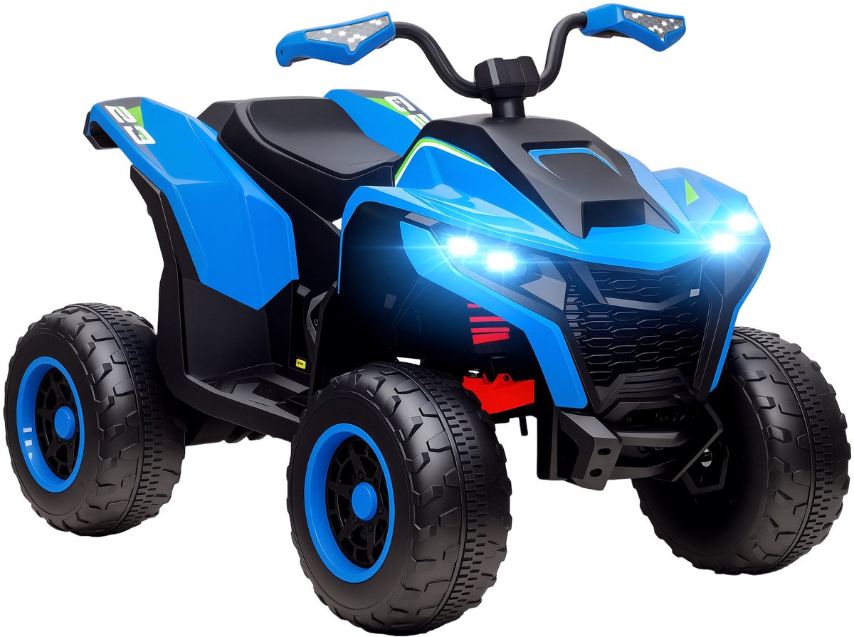 AIYAPLAY Elektrische speelgoedauto voor kinderen Kunststof, Metaal 109L x 69B x 75H cm Blauw