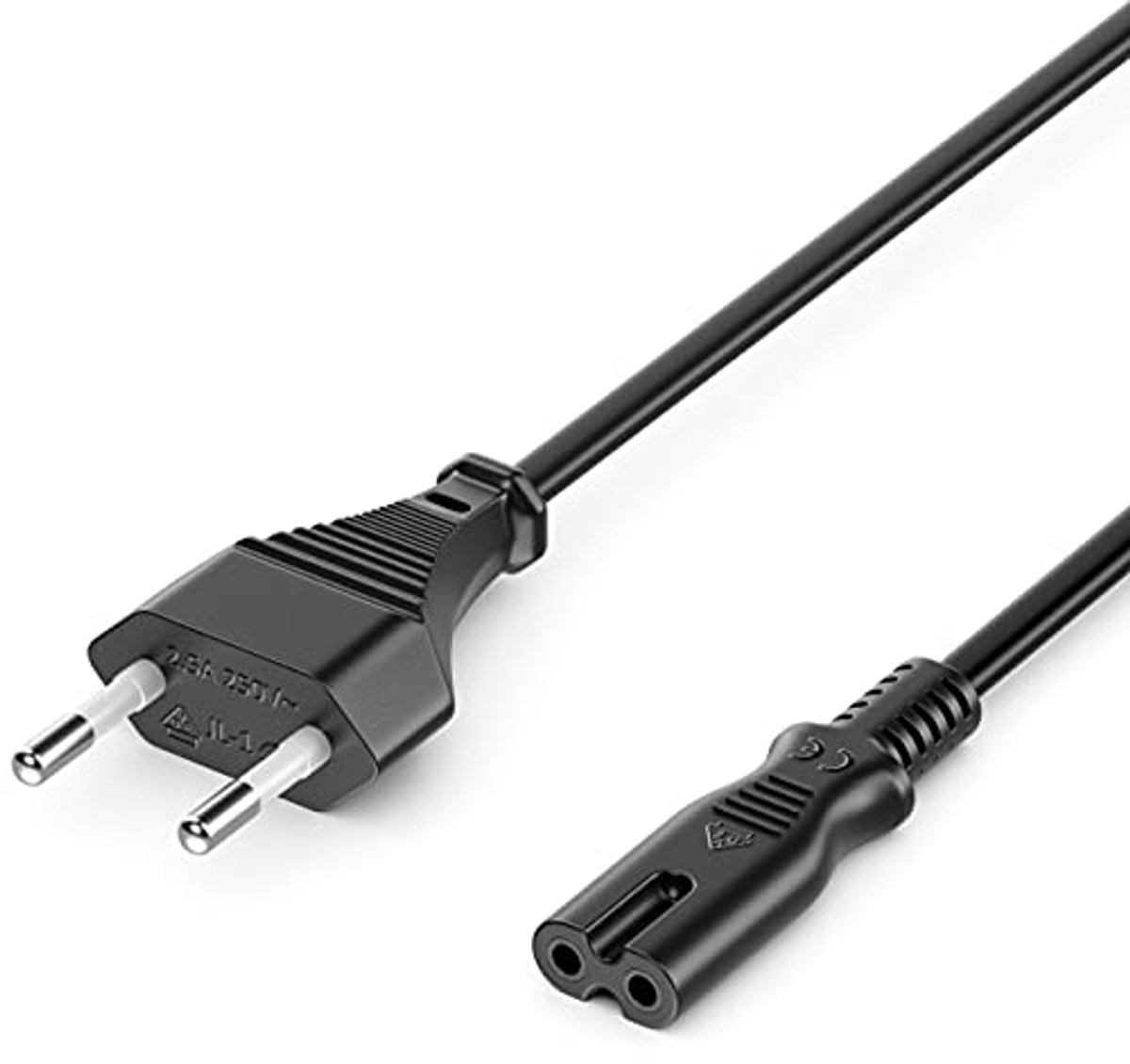 3,0m Voedingskabel Eurostekker naar C7 Connector voor Kleine Apparaten
