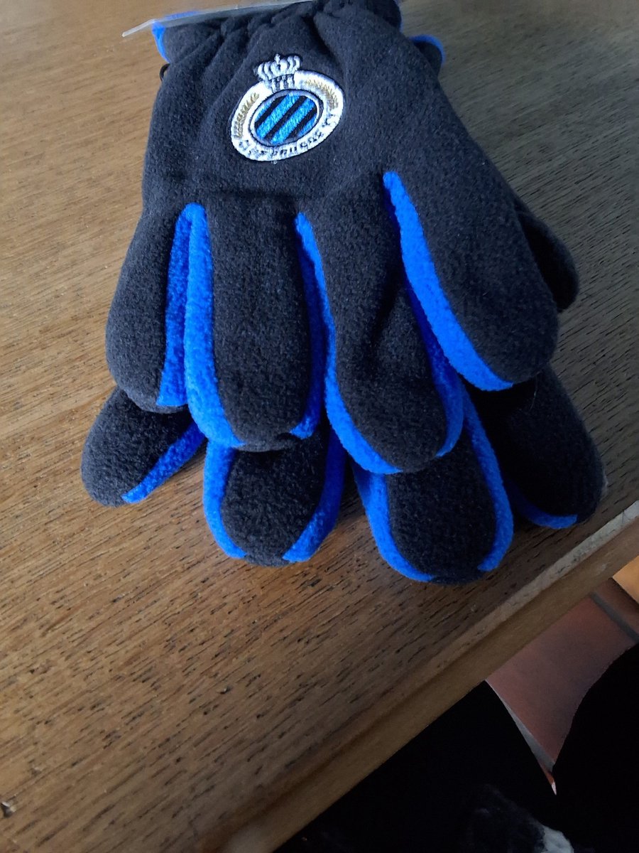 Club Brugge fleece hanschoen 14/16 jaar