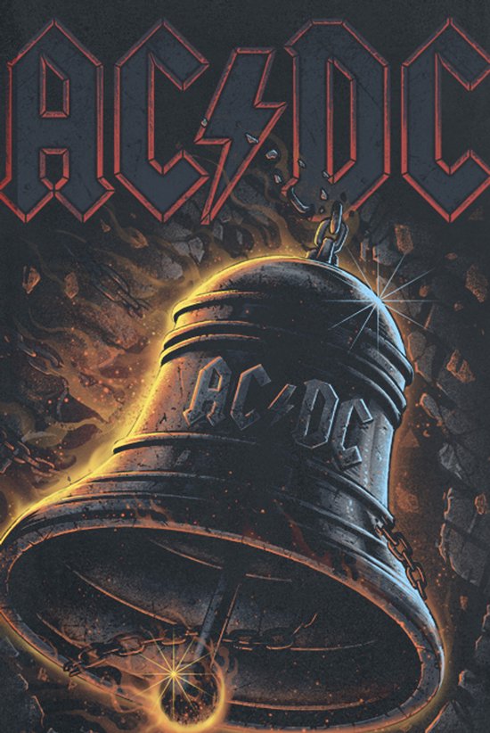 Débardeur AC/ DC Hells Bells noir M Katoen -