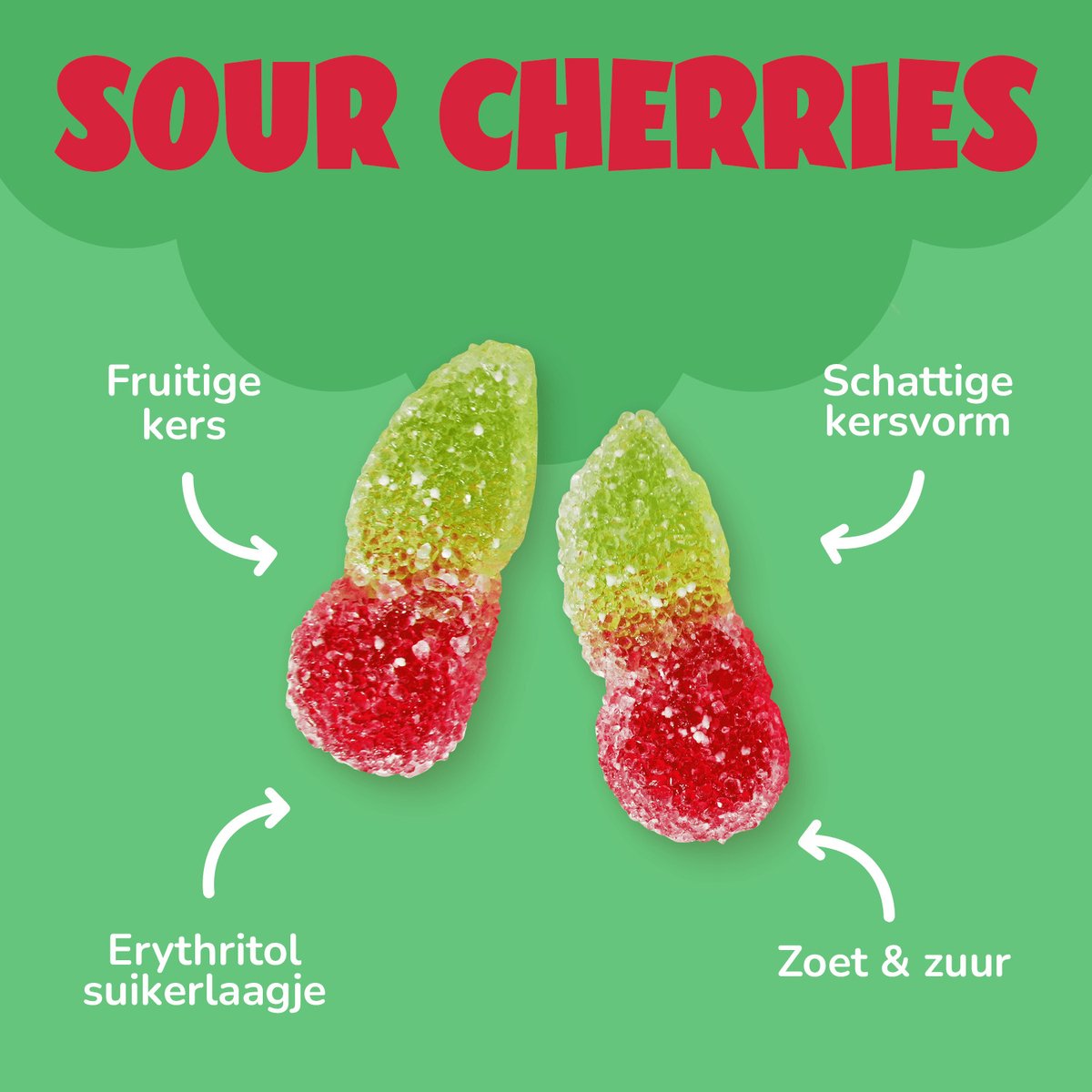 ahead Suikerarme Winegums Snoep – Doos 12/18x50g (600g/900g) – Low Sugar, Glutenvrij, Low Calorie, Zonder Palmolie – 0,7 g Suiker & Max 73 kcal