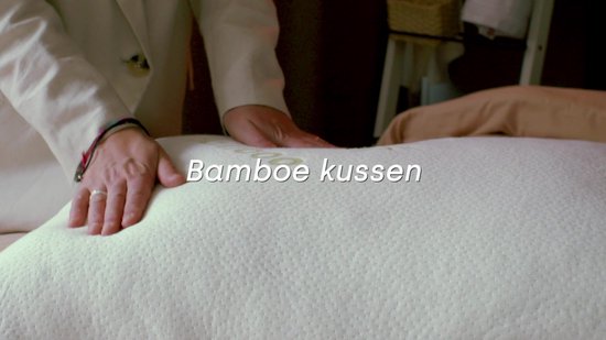 Slaapspeciaal Hoofdkussen – Bamboe Hoofdkussen Set van 2 – Hoofdkussen Nekklachten | 50x70 cm – Hotelkwaliteit – Navulbaar – Ultrasonic Holle Vezelvulling – Ademend & Anti-Allergisch – Geschikt voor rug-, zij- en buikslapers