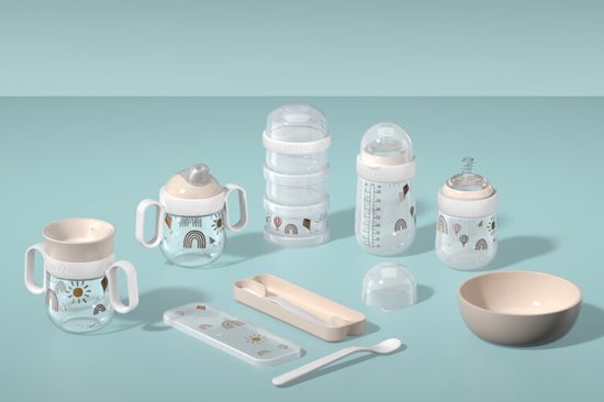 Mepal Mio antilekbeker - 200 ml - Makkelijk vast te houden - Kinderservies - Fairy Garden van Mepal — afbeelding 5