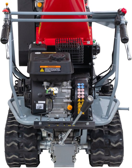 Hakselaar 15 pk op rupsen 420 cc benzine 120 mm elektrische start Torros RHK122 van Merkloos	 — afbeelding 4