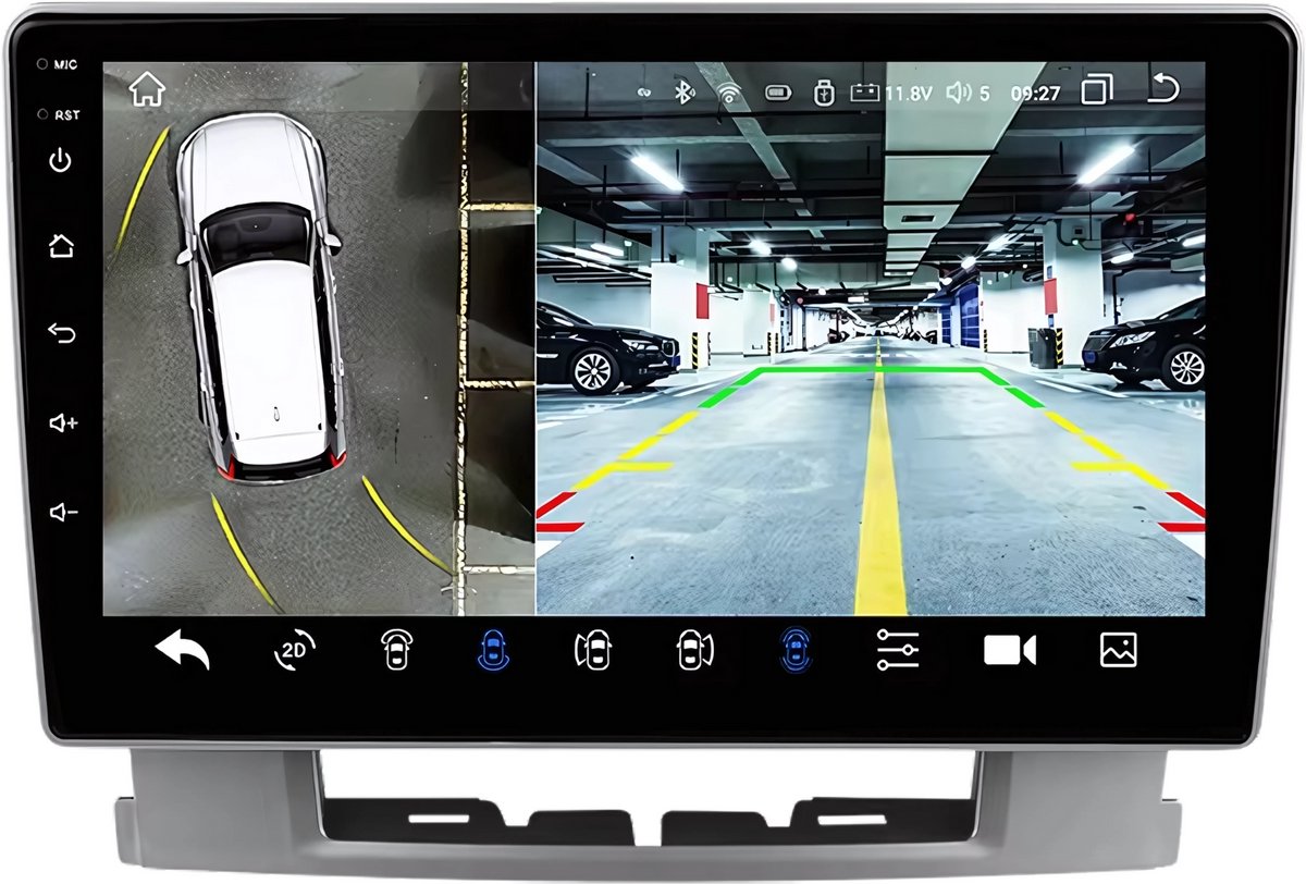 Autoradio bluetooth met camera - Carplay - Voor Opel Astra J en Buick Excelle 2 (2009-2017) - Geschikt voor Apple en Android - Stereo - Navigatie - Navigatiesysteem auto