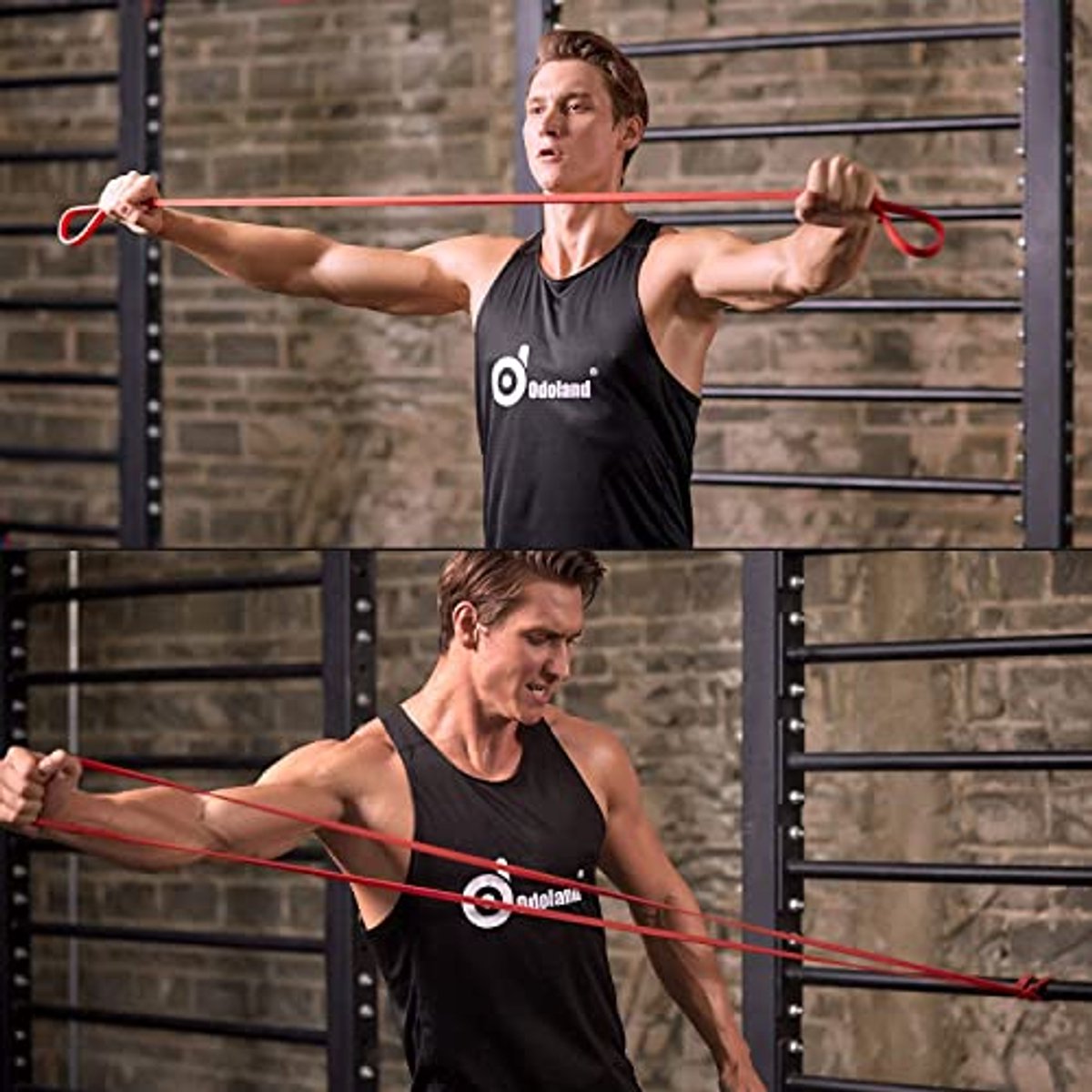 Set van 2 Weerstandsbanden voor Fitness en Crossfit - 5 kg en 15 kg