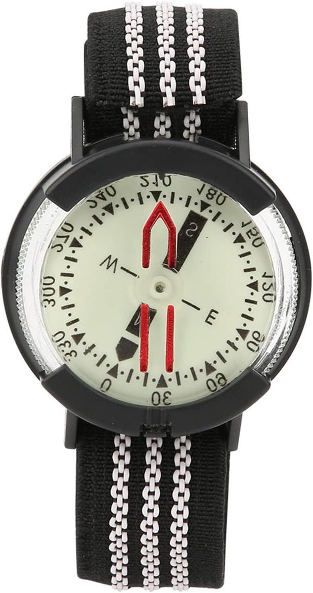 Waterdicht Polskompas voor Duiken en Buitensporten met Verstelbare Horlogeband