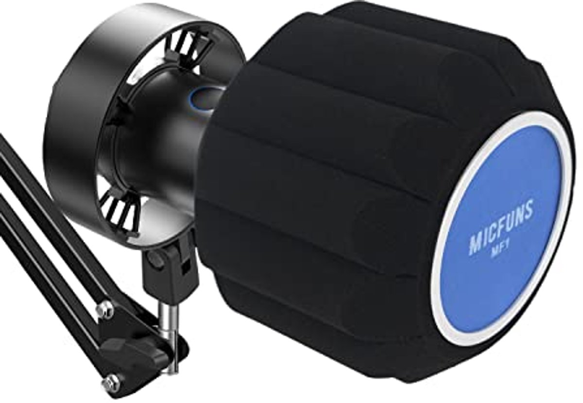 Microfoon Windscherm Popfilter voor Suspended Microfoons 45-60mm - Geluiddempend Foam