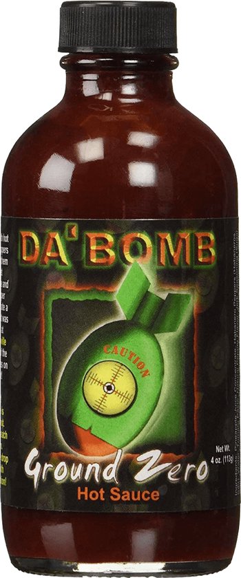 Da Bomb Ground Zero - Hete Saus - 113ml - 234.000 SHU - Habanero