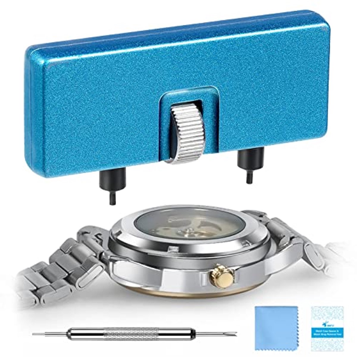 Horloge batterijvervangingsgereedschap en horlogegereedschap voor zelf onderhoud