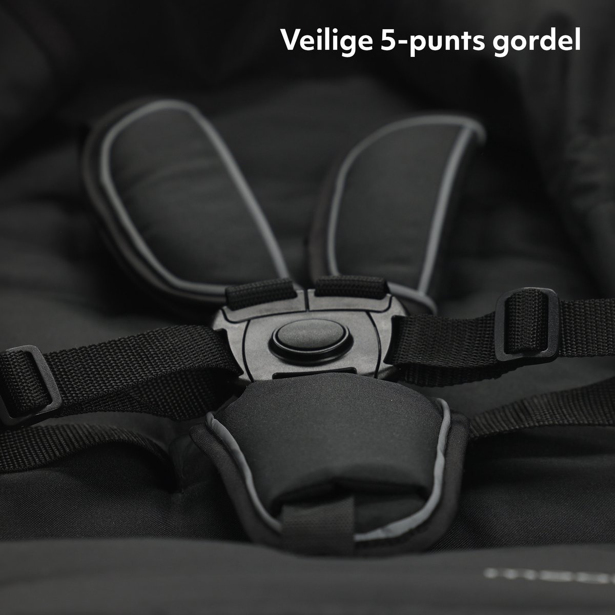 Mooiys Cruze Jogger Hardloop kinderwagen - Zwart - afbeelding 3