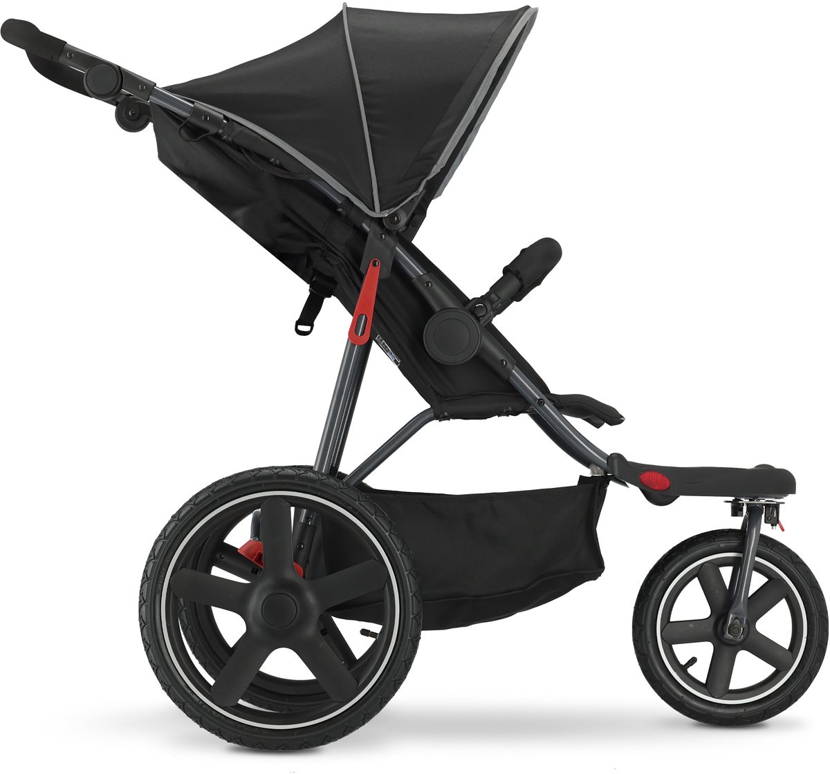 Mooiys Cruze Jogger Hardloop kinderwagen - Zwart - afbeelding 2