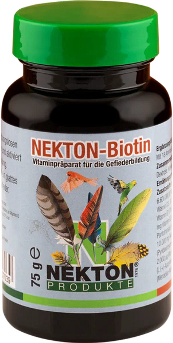 Nekton Biotin - Promoveert verengroei - 75g