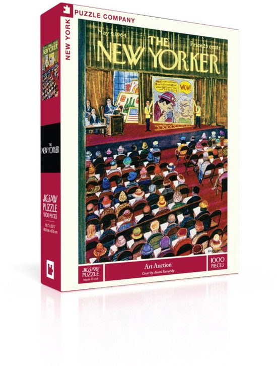 New York Puzzle Company Puzzel Art Auction - 1000 stukjes | bol