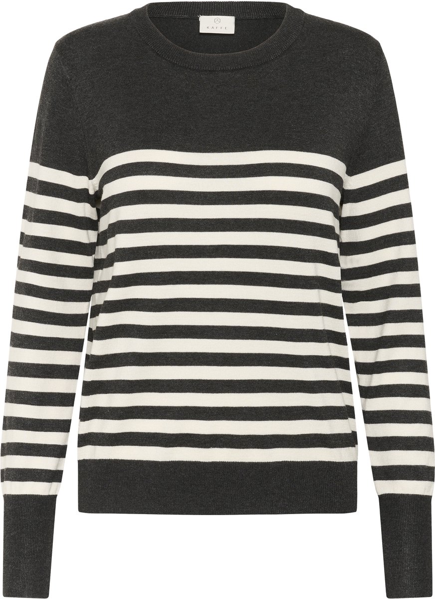 Kaffe KAlizza Striped Knit Pullover Dames Trui - Maat S