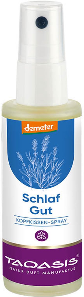 Taoasis lekker slapen hoofdkussen spray schlaf gut