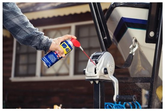 WD-40® Smart Straw - Verdrijft vocht - Stopt piepen & kraken - Beschermt tegen roest - Maakt vastgeroeste onderdelen los - Verwijdert olie, vuil & vet - 300ml van Merkloos — afbeelding 3