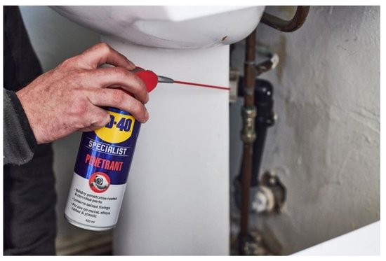 WD-40® Super Kruipolie - Voor gecorrodeerde of verroeste onderdelen - Dringt snel door - Waterbestendig - Voorkomt roest en corrosie - Smart straw -250ml van Merkloos — afbeelding 3