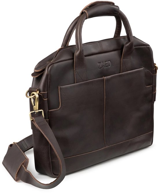 Zakelijke aktetassen voor heren PU-leer Schoudertas Messenger Bags Reishandtas Bakken Mannelijke laptoptas (kleur: A, maat: 39 * 6 * 28 cm