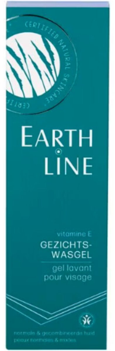 Earth-Line Gezichtswasgel - 3 x 200 ml - Voordeelverpakking