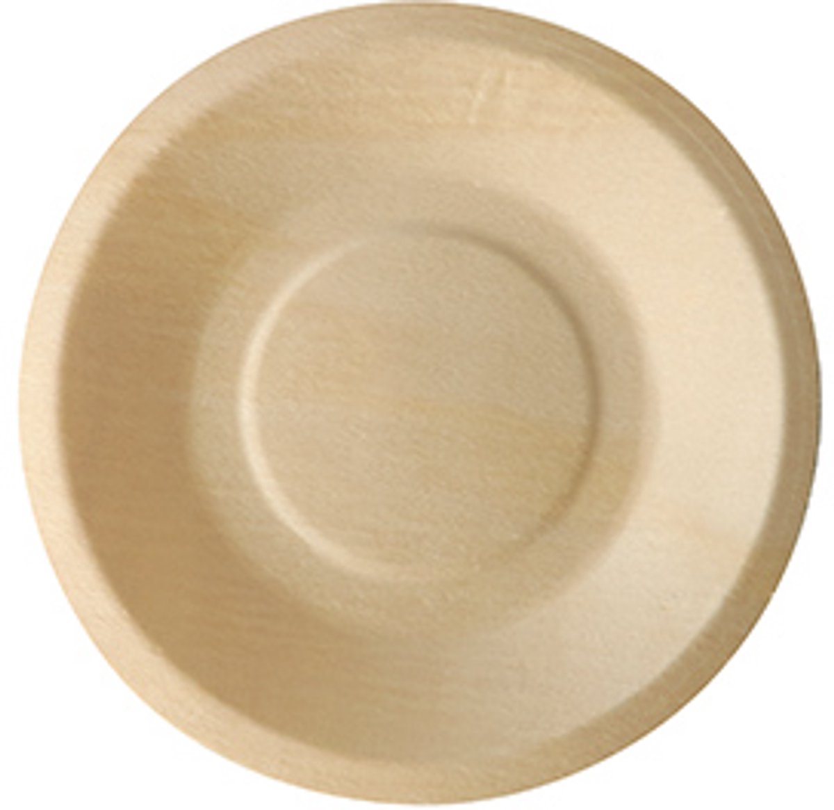 50 Fingerfood - Borden, hout pure rond Ø 14 cm · 2 cm