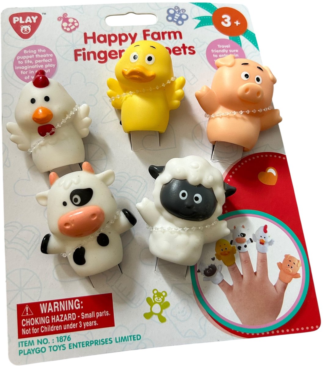 Playgo - Vingerpoppen 2Ass - jonotoys