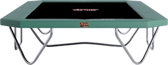 Avyna Opbouw Trampoline 520x305 cm – Groen – Rechthoekig – Premium Kwaliteit – Grote Trampoline op Poten