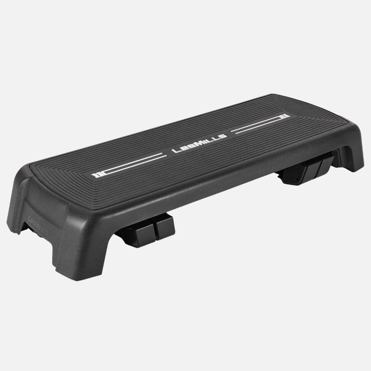 Les Mills Smartstep 2.0 - Draagvermogen max. 140 kg - Zwart - Aerobic stepper