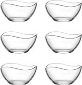 Nordic Schiller Set de 6 coupes à glace/coupelles/bols à dessert - LAV - 310 ml