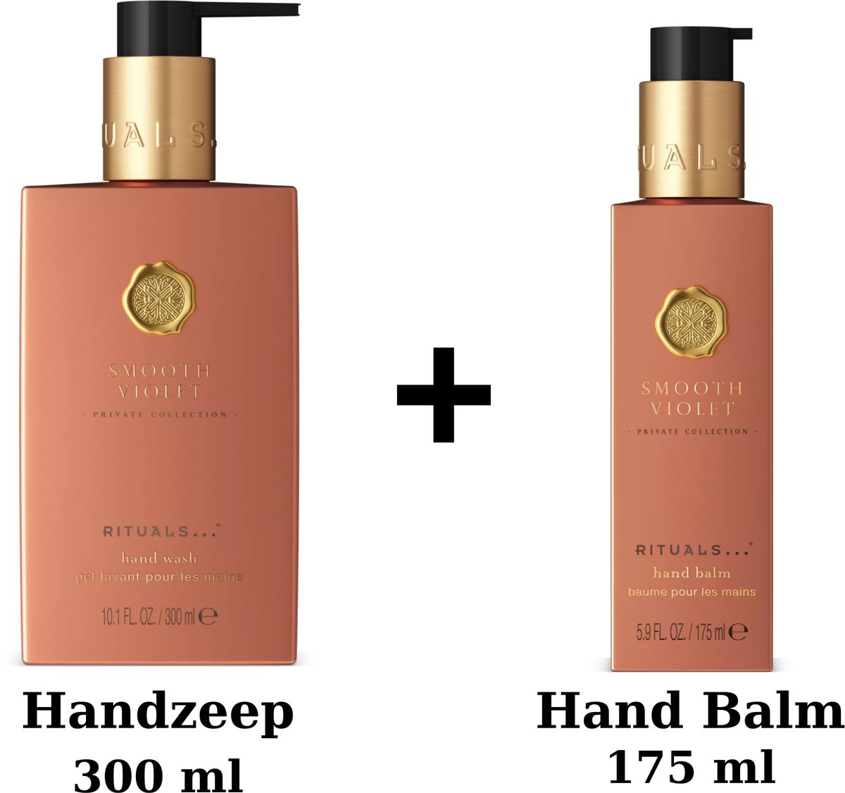 Rituals - Smooth Violet - Hand Wash Set - Handzeep 300 ml + Hand Balm 175 ml Hand Wash 300 ml + Kitchen Hand Balm 175 ml