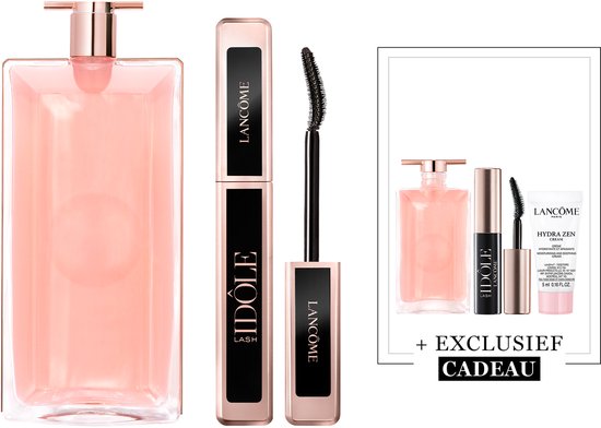 Lancôme Idôle Eau de Parfum - 100ml & Lancôme Lash Idôle Mascara - 001 Black + 3 Cadeaus