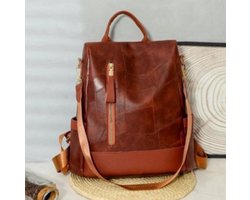 2025 Nieuwe Luxe Dames Rugzak – Zachte Leren Designer Rugzak met Antidiefstal Beveiliging, Modieus Eenvoudig Ontwerp, Grote Capaciteit | Trendy Handtas, Stijlvolle Damesmode