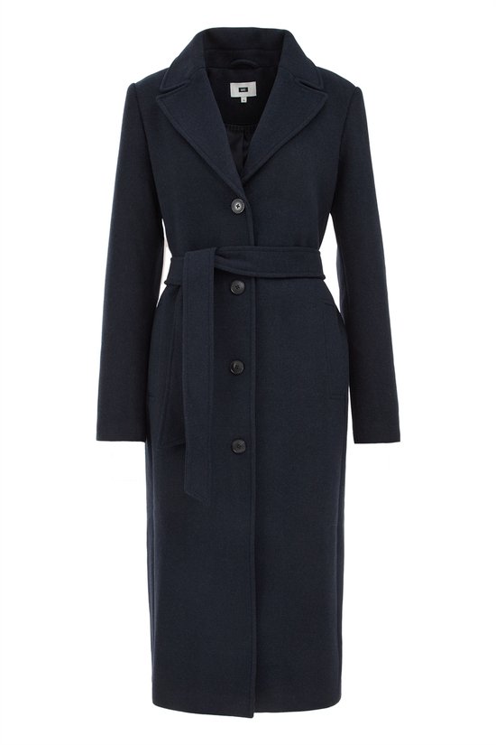 WE Fashion Manteau en laine mélangée pour femme