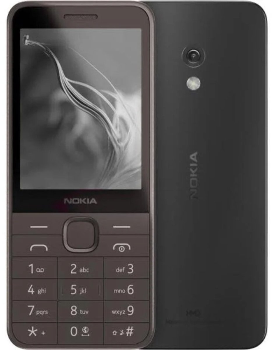Nokia 235 4G – Zwart – Dual SIM