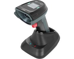 Barcode Scanner Display - Geschikt voor Windows, Apple en Android - Bluetooth - Draadloos - Met Slim Laadstation - Houder - Handscanner voor 1D Barcodes & 2D QR Codes - Plug & Play - Staza