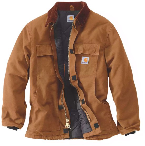 Manteau traditionnel isolé Carhartt C003 106674 Carhartt® Marron-L