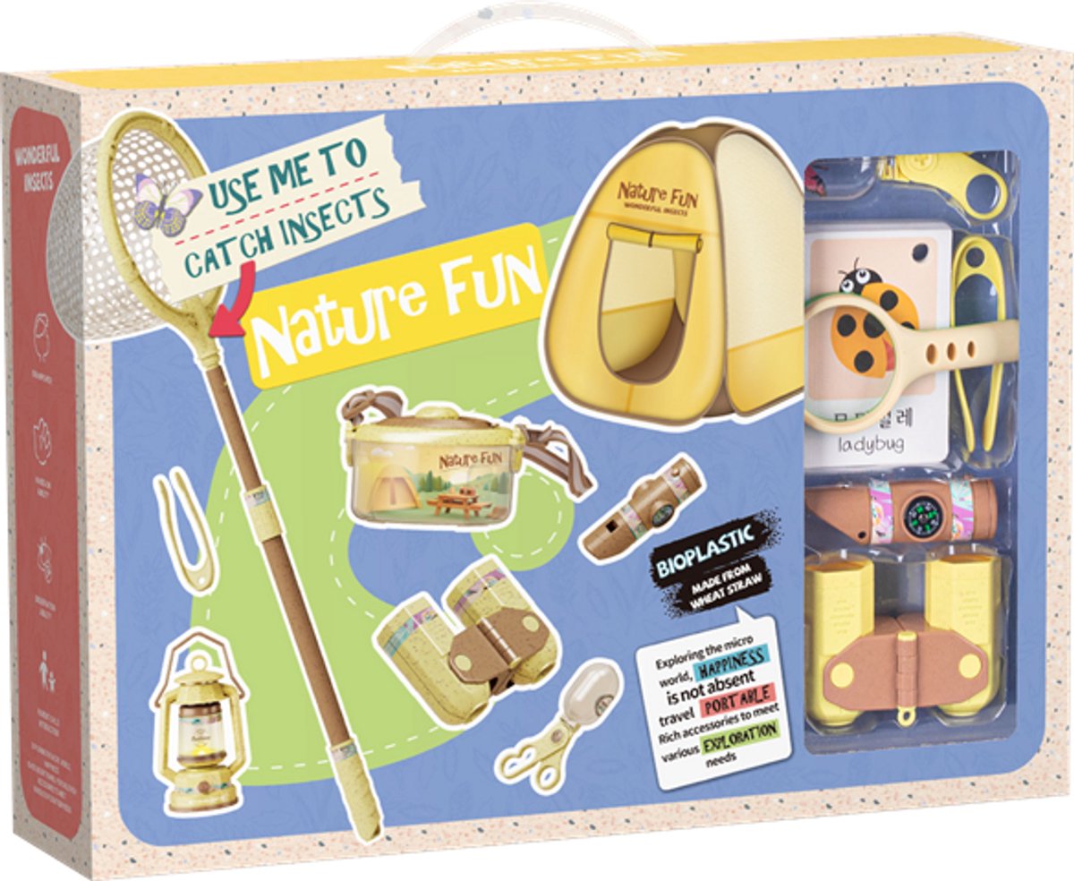 Byomic Insect Explorer Set XL - 21-delige onderzoek set voor kids - Bio Plastic