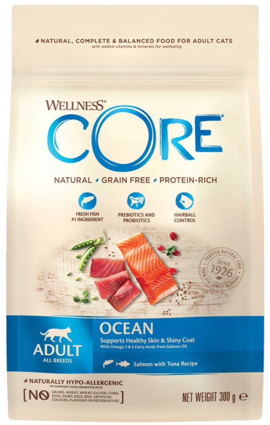 Wellness Core Kattenvoer Original Zalm - Tonijn - 300 gr