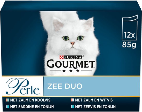 Gourmet Perle Mini Filets Multipack Zee Duo in Saus - 12 x 85 gr