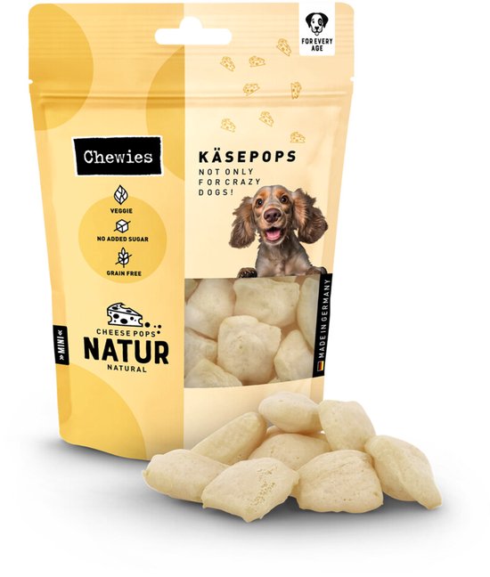Chewies Kaas Pops Natural Hondensnack - 7 x 35 gr - Voordeelverpakking
