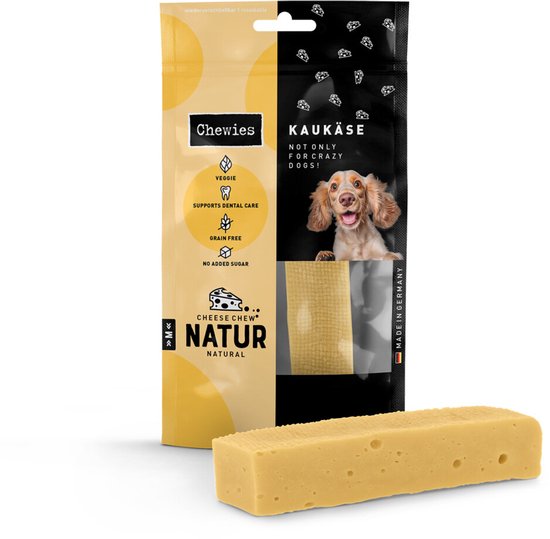 Chewies Kaas Sticks Hondensnack M - 4 x 80 gr - Voordeelverpakking