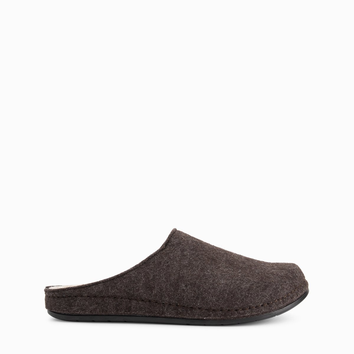 Travelin' Come Home Heren - Pantoffels - Wol - Bruin
