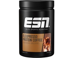ESN FLEXPRESSO Whey Proteine Poeder, Chocolade, 908 g, 30 Porties – Wei Eiwitshake met Koffie & Cafeïne