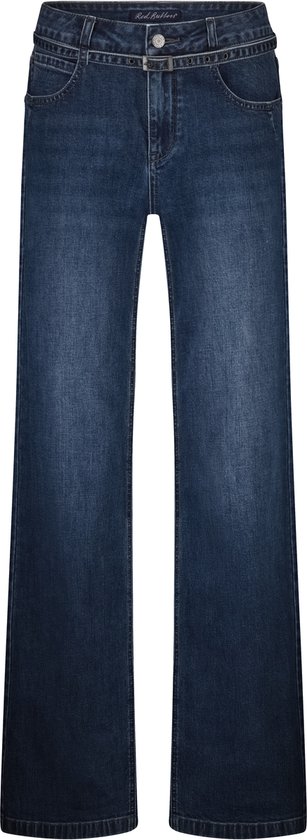 Bouton rouge Claudette pierre foncée