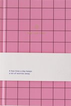 A-Journal - One Line a Day - Dagboek 5 jaar - Roze geruit