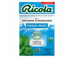 Ricola Fresh Mint doosje - 20 x 50 gram