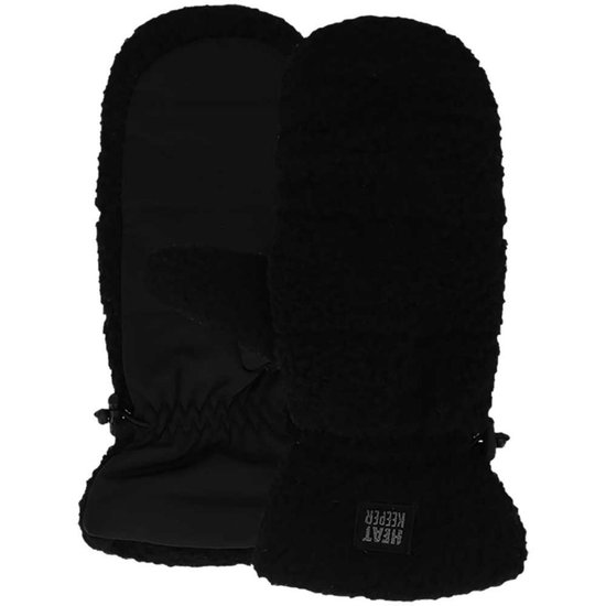 Heatkeeper - Thermo Wanten - Dames - Teddy Zwart - TOG-waarde 6.3