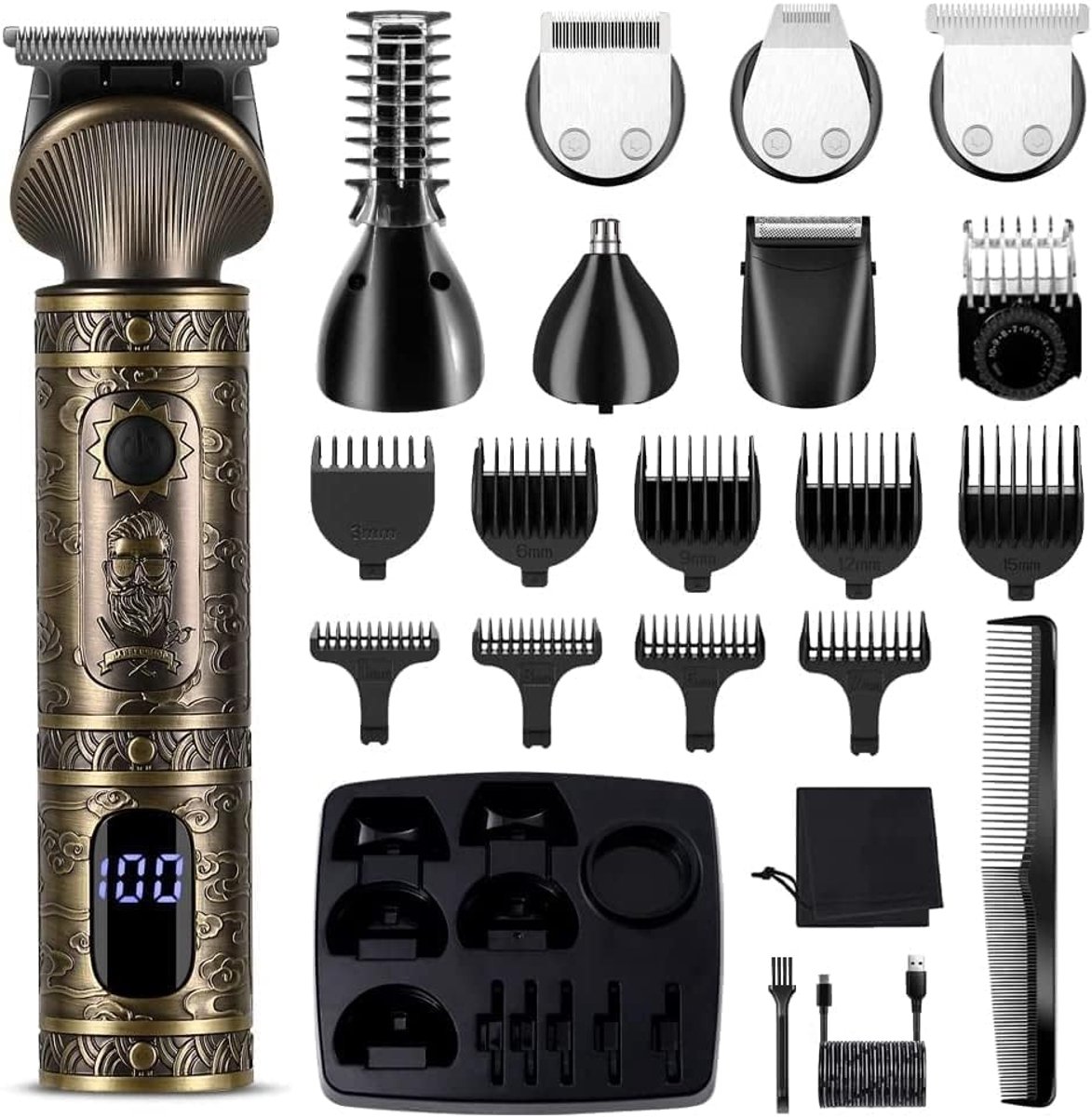 Solacis Neustrimmer - Oortrimmer - Neushaar trimmer - Neus tondeuse - Gezichtsverzorging - Mannen - Dames - Elektrisch - Grooming - Must have!