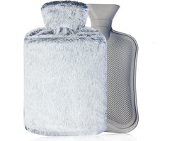 Vicon Kruik met Extra Dikke & Zachte Hoes - 2L Inhoud - Warmwaterkruik voor Pijnverlichting en Ontspanning - Waterkruik